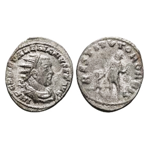 Ancient Roman Imperial Coins - Valerian - Emperor Billon AR Antoninianus