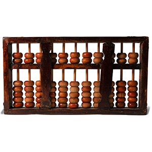 Brass Mounted Abacus