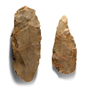 Stone Age Knapped Axehead Group