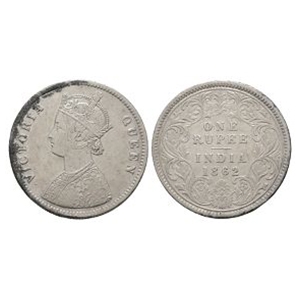 India - Victoria - AR One Rupee