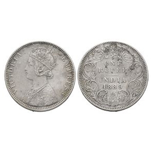 India - Victoria - AR One Rupee