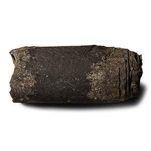 Unopened Aramaic Lead Scroll with Magical Text