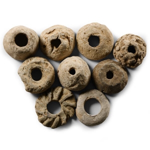 Essex Lead Spindle Whorl Collection
