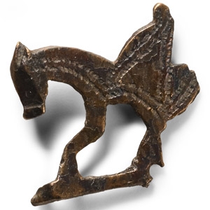 Thames Bronze Griffin Dagger Chape Fragment