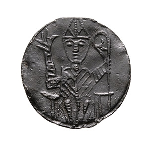 Medieval Thames Bifacial Pewter Wine Tavern Token