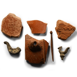 Roman Essex Bronze and Other Artefact Group