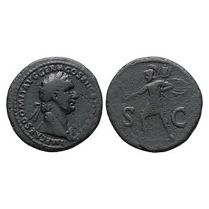 Ancient Roman Imperial Coins - Domitian - Mars AE As
