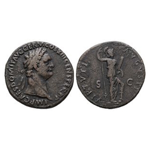 Domitian - Virtus AE As