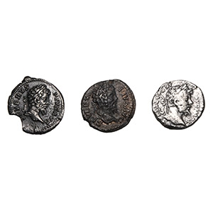 Ancient Roman Imperial Coins - Septimius Severus - AR Denarius Group [3]