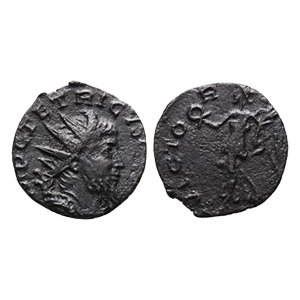 Ancient Roman Imperial Coins - Tetricus I - Victory AE Antoninianus