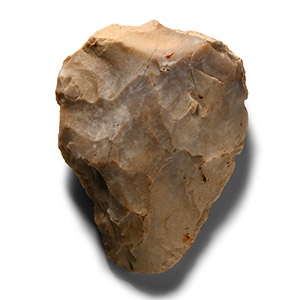 Stone Age Plazac Neanderthal Knapped Handaxe