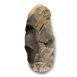 Stone Age Le Monchel Knapped Flint Handaxe