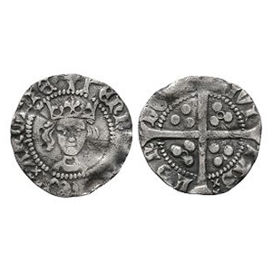 English Medieval Coins - Henry VI - London - Annulet Issue - AR Penny