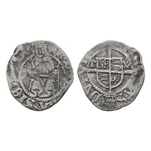 Henry VIII - Archbishop Wolsey - AR Sovereign Type Penny