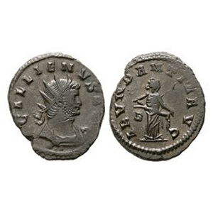 Gallienus - Abundantia AE Antoninianus