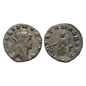 Gallienus - Fortuna AE Antoninianus
