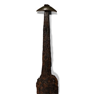 Migration Period Iron Sword with Bronze Pommel