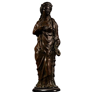 Bronze Figure of the Goddess Flora