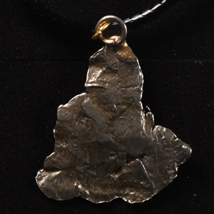 Natural History - Campo del Cielo Meteorite Necklace