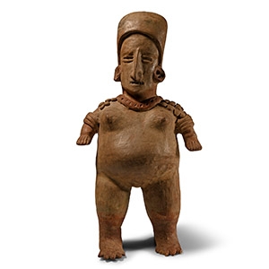 Jalisco Terracotta Pregnant Figure