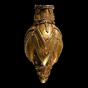 Byzantine Gold Staff Finial