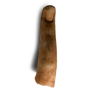 Life-Size Roman Marble Finger