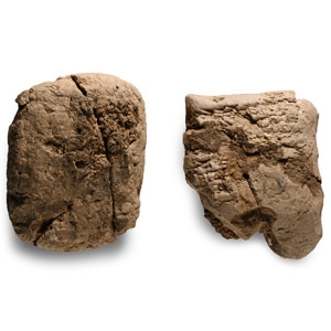 Mesopotamian Cuneiform Tablet Fragment Group