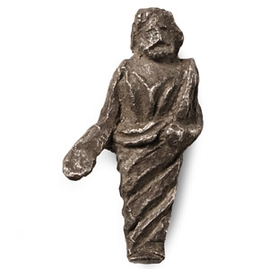 Hellenistic Silver Standing Figure