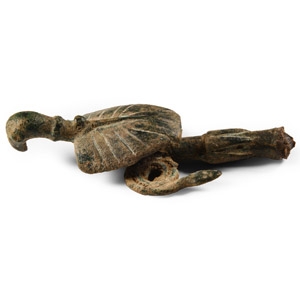 Luristan Bronze Zoomorphic Finial