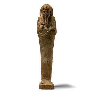 Egyptian Faience Shabti for Horemakhbit