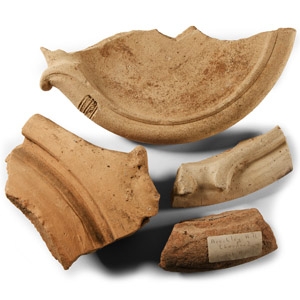 Romano-British Mortarium Sherd Group