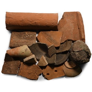 Romano-British Pottery Sherd Collection
