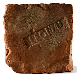 Roman Terracotta LEG I ITAL Legionary Stamped Tile