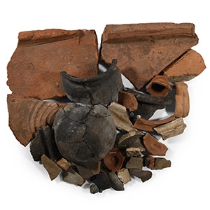 Roman Mixed Pottery Sherd Group