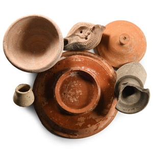 Romano-British Mixed Pottery Sherd Group