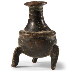 South East Asian Bronze Kohl Pot