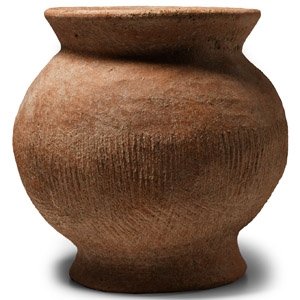 Chinese Neolithic Leather-Look Vessel