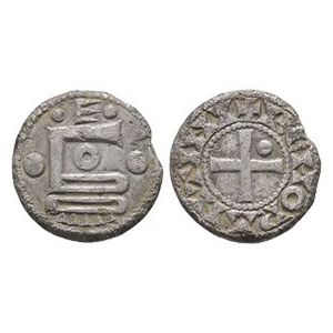 World Coins - Orleanais - Viscounts of Chateadin - AR Denier