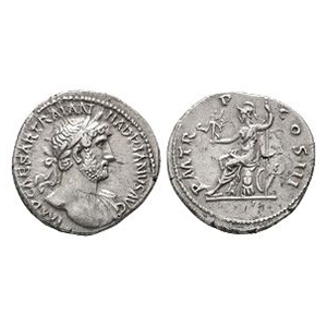 Hadrian - Roma AR Denarius