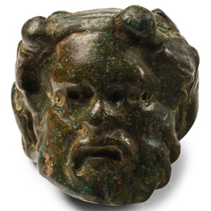 Roman Bronze Satyr Attachment