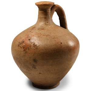 Roman Terracotta Wine Flagon