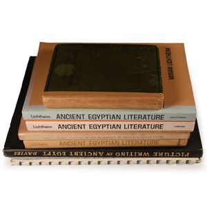 Ancient Egyptian Books on Writing and Literature