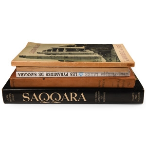 Books on Sakkara in Ancient Egypt
