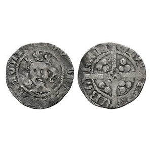 Edward III - York - Archbishop Thoresby AR Penny