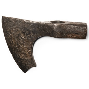 Viking Age Bearded Iron Axehead