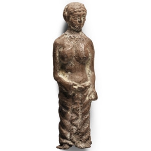 Roman Style Silver Female Figurine