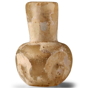 Abbasid Miniature Glass Perfume Vessel