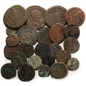 Ancient Roman Imperial Coins and Greek Mixed Coin Group [24]