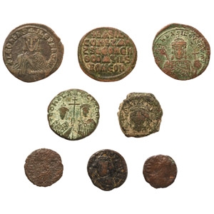 World Coins - Ostrogothic and Byzantine Coin Group [8]