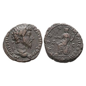 Ancient Roman Imperial Coins - Macus Aurelius - Roma AE As